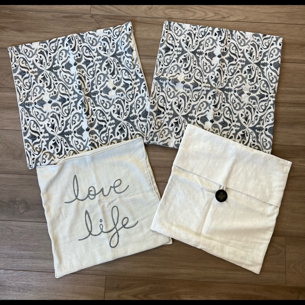 Pottery Barn Pillow Covers